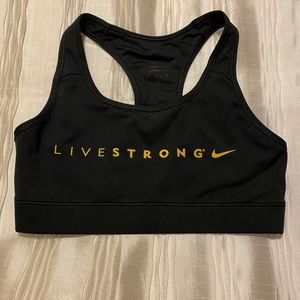 ❌SOLD❌ Nike pro sports bra, Livestrong